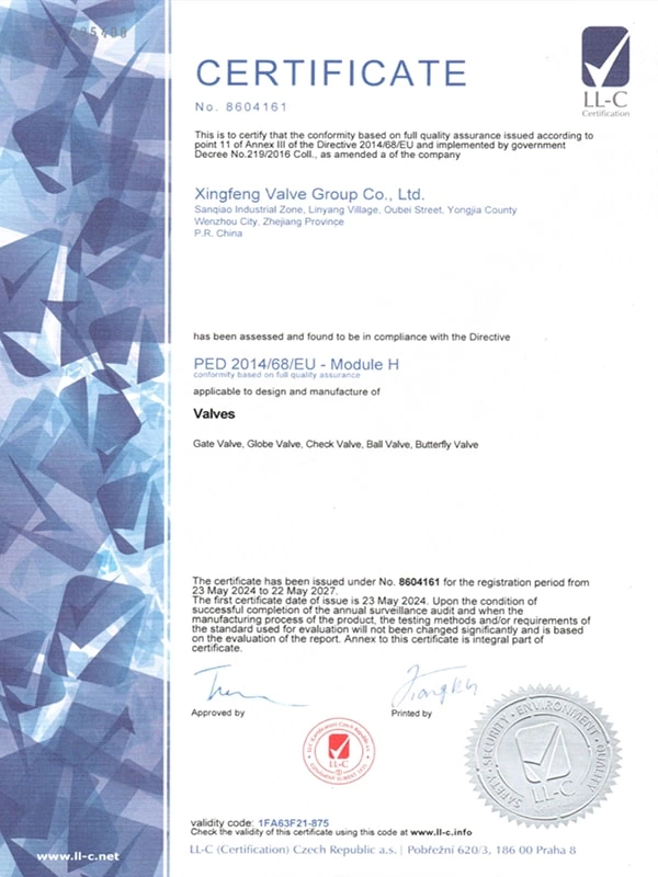 Certificates